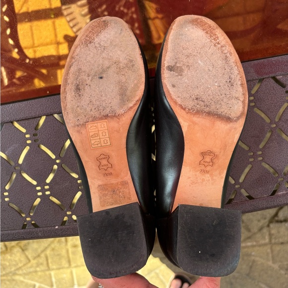 Tory Burch Reva black leather Heels - Picture 6 of 9